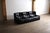 Amazing original Ligne Roset Kashima three seater sofa in black leather by Michel Ducaroy, France 1970s. The nice...