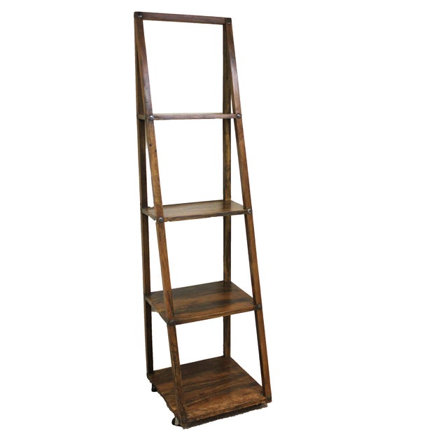 MidCentury Modern "A" Frame Bookshelf Chairish