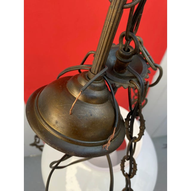 Mid 19th Century Rare Antique Chandelier From Calvados Normandie (France). For Sale - Image 9 of 13