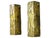 Golden Square Murano Glass Sconces in the style of Mazzega, 1980s, Set of 2 For Sale - Image 16 of 16