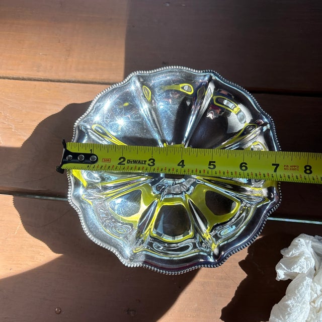 Early 20th Century Silverplate Serving Dish For Sale In Boston - Image 6 of 8