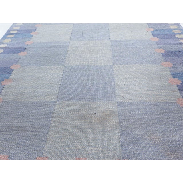 Vintage Swedish Flat-Weave Rug by Agda Österberg, at Doris Leslie Blau For Sale - Image 4 of 9
