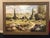 Late 20th Century Large Impressionistic European Village Landscape Oil Painting in Custom Gold Frame For Sale In New York - Image 6 of 18
