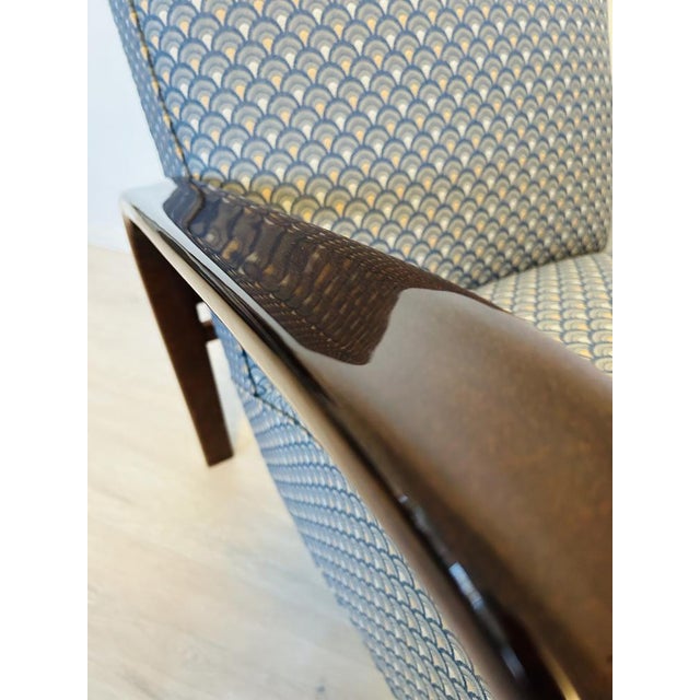 Art Nouveau Model HF-11 Armchair by Halabala for Interier Praha, 1956 For Sale - Image 13 of 14