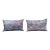 Pottery Barn Dara Lumbar Pillows, Pair For Sale