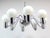 Italian Chrome-Plated Chandelier, 1970s For Sale - Image 4 of 6