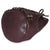 Animal Skin Bordeaux Smooth Calfskin Medium Rider Bucket Bag For Sale - Image 7 of 9