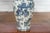 Off-white Vintage Chinese Blue & White Porcelain Vase with Landscapes & Architectures For Sale - Image 8 of 13
