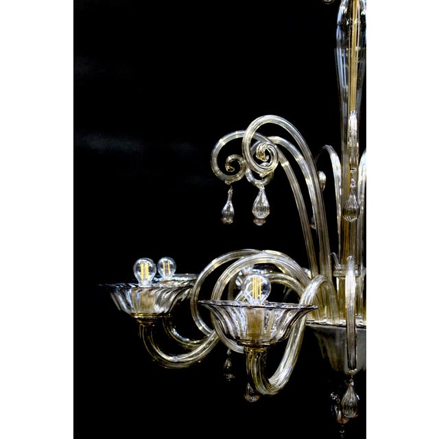 1920s Murano Chandelier from Venini, 1920s For Sale - Image 5 of 14