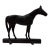Virginia Metalcrafters Citation Horse Cast Iron Doorstop Bookend Sculpture For Sale