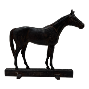 Virginia Metalcrafters Citation Horse Cast Iron Doorstop Bookend Sculpture