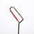 Mid-Century Modernist Sculptural Brass & Carnelian Red Enamel Umbrella Stand For Sale - Image 10 of 18