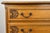 Vintage French Louis Style Oak Chest of 3 Drawers For Sale - Image 4 of 12