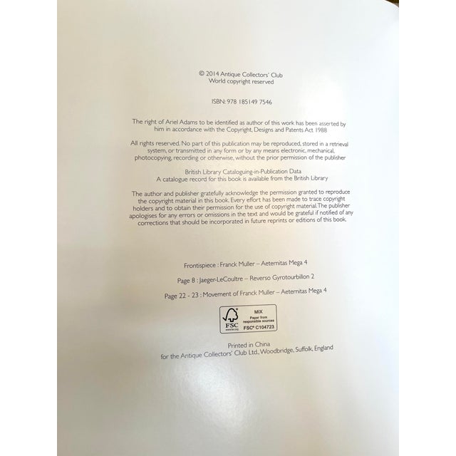 Vintage the World's Most Expensive Watches - Ariel Adams 2014 Hardcover Slipcase For Sale - Image 9 of 12