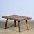 Table from the 1930s, made of oak. with a 5 cm thick top. The legs have been shortened to coffee table height. Treated...