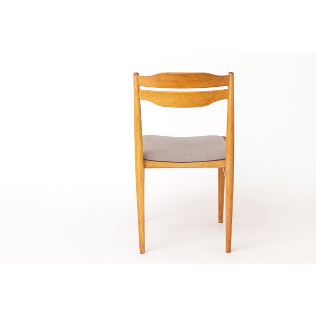 Mid-Century Dining Chairs in Beech and Teak, 1970s, Set of 6 For Sale - Image 10 of 14