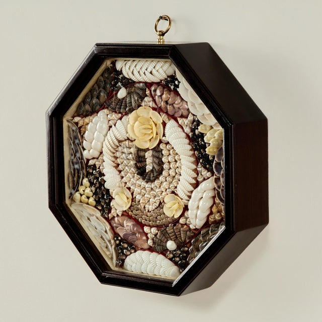 English Vintage Sailors Valentine For Sale - Image 3 of 9