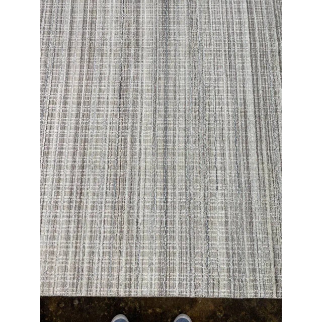 Textile Modern Handwoven Area Rug 8'2" X 10'1" For Sale - Image 7 of 13