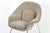Knoll Early Restored Mid Century Tan Womb Lounge Chair by Saarinen for Knoll, Multiples/Custom Available For Sale - Image 4 of 17