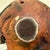 Brown Burled Wood Organic Art Object Large 12"-Signed Bruce Bernson ’80 Renowned Woodturner (1950–2014) For Sale - Image 8 of 8
