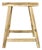 Vintage Rustic Stool in Elm For Sale