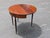 Wood Late 19th Century Federal Style Demi-Lune Flip Top Card Table For Sale - Image 7 of 11