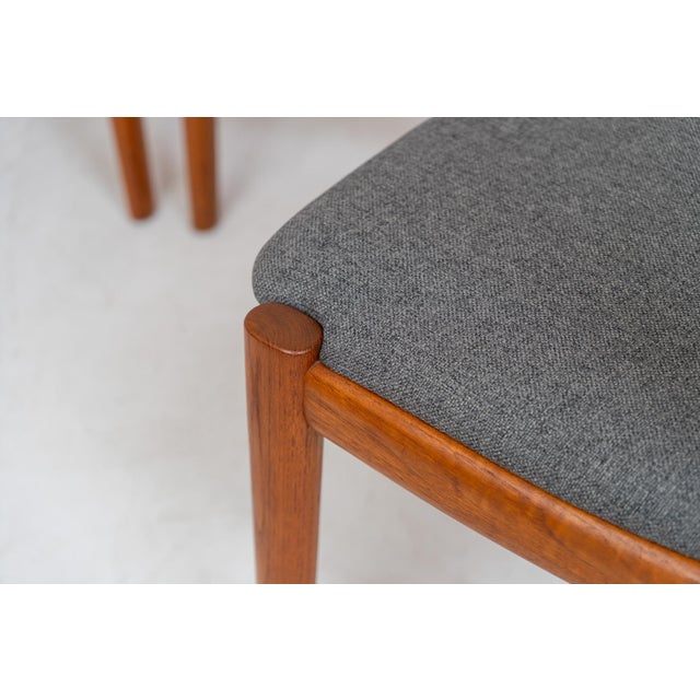 Gray Morten Dining Chairs by Niels Koefoed, Set of 6 For Sale - Image 8 of 11