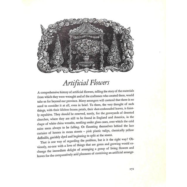 White "The Art of Flower Arrangement" 1967 Nichols, Beverley For Sale - Image 8 of 12