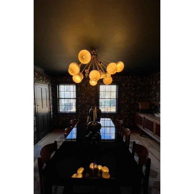 1990s 1990s Mid-Century Modern Italian Sputnik Chandelier For Sale - Image 5 of 7