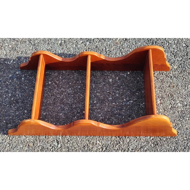 1950s 1950s Vintage Cushman Colonial Style Maple Hanging Shelf For Sale - Image 5 of 8