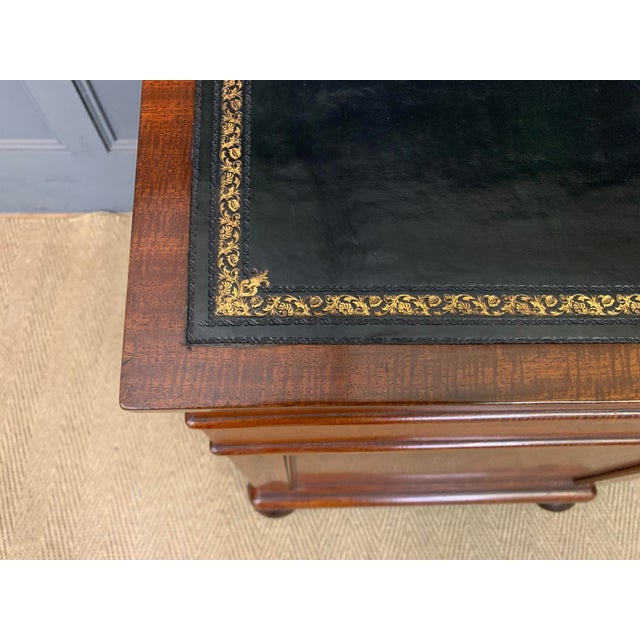 Brown Antique Victorian Mahogany Davenport, 1851 For Sale - Image 8 of 18