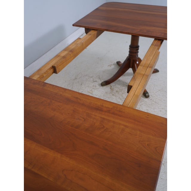 Stickley Cherry Valley Duncan Phyfe Dining Table For Sale - Image 10 of 18