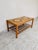 Brown Vintage Teak and Ceramic Coffee Table with Sun Motif, 1960 For Sale - Image 8 of 13