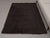 Folk Art 1970s Vintage Handmade Wool Cotton Brown Area Rug For Sale - Image 3 of 9