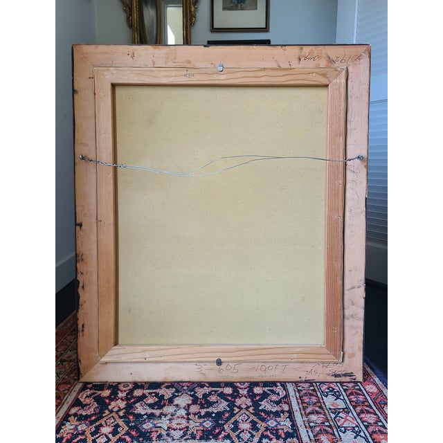 Antique 19th Century Victorian Oil Painting Portrait of a Lady For Sale - Image 11 of 18