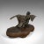 Late 19th Century 1900 Small Bird Decorative Bronze and Mahogany Antique Statue For Sale - Image 5 of 13
