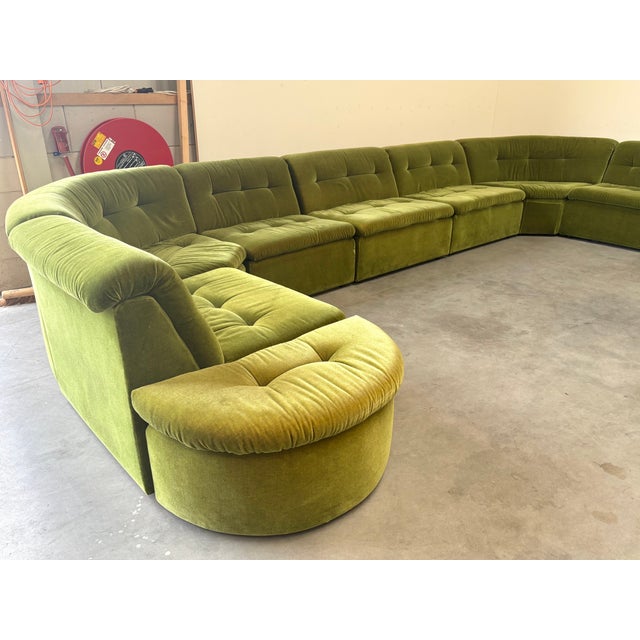 Vintage Modular Lounge Sofa, 1970s, Set of 13 For Sale - Image 4 of 18