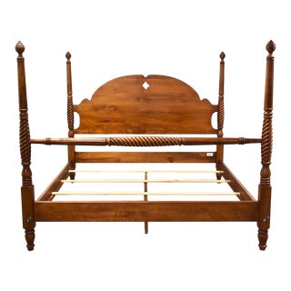 Ethan Allen Country Crossings King Bed For Sale