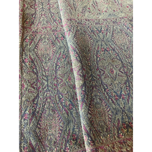 1930s Monumental 1930s Art Deco Jacquard Textile Wall Hanging (9ft X 7ft). For Sale - Image 5 of 8