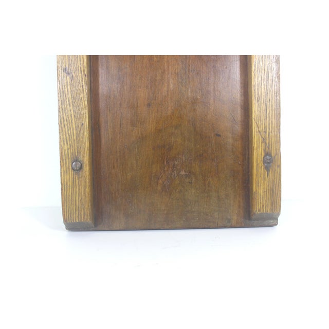 Antique Large Wood Slicer Country Kitchen Wall Decor Primitive Mandolin For Sale - Image 4 of 8