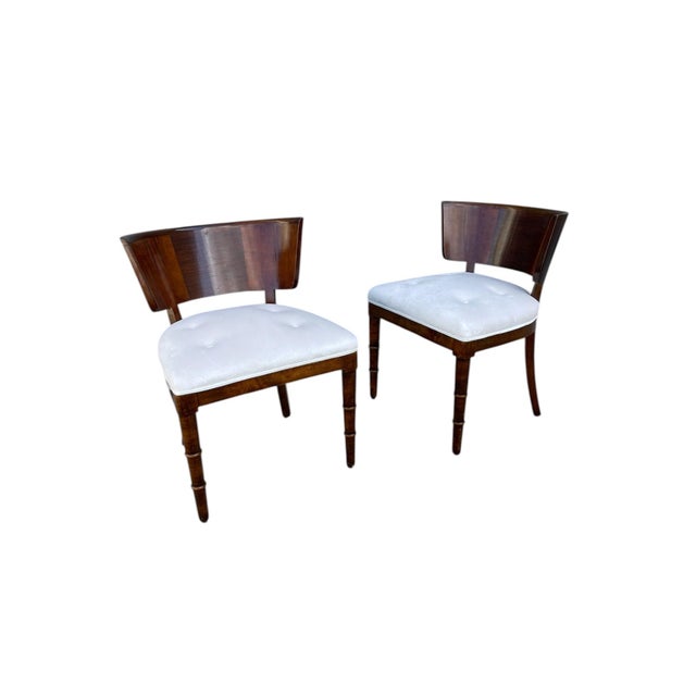 Art Deco Chairs, 1930s, Set of 2 For Sale - Image 6 of 6