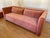 Hollywood Regency Hollywood Regency 90" Designer Velvet Sofa With Ottoman For Sale - Image 3 of 7