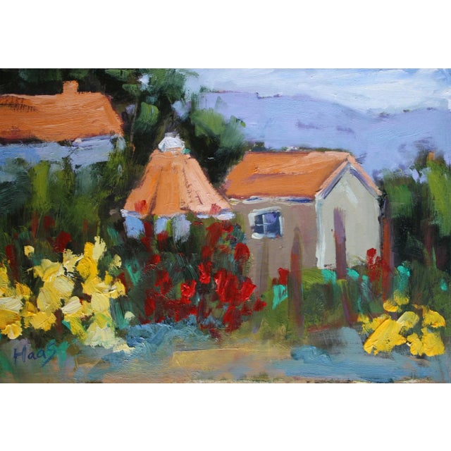 2020s Original Oil Painting, Plein Air Sonoma Farm California For Sale - Image 5 of 13