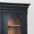 Early 20th-Century Hungarian Black Painted Display Cabinet Bookcase For Sale - Image 6 of 12
