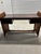 Wood Paul Frankl Attributed Mahogany Bamboo Desk or Entrance Table For Sale - Image 7 of 11