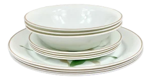 Vintage Floral Dish and Bowl Set-Set of 11