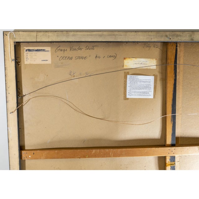 Mid-Century Modern Abstract Expressionist Painting by George Vander Sluis For Sale - Image 10 of 12