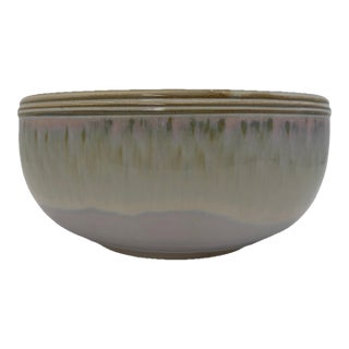 Vintage Don Herron Signed Studio Pottery Bowl – Texas Art Pottery For Sale