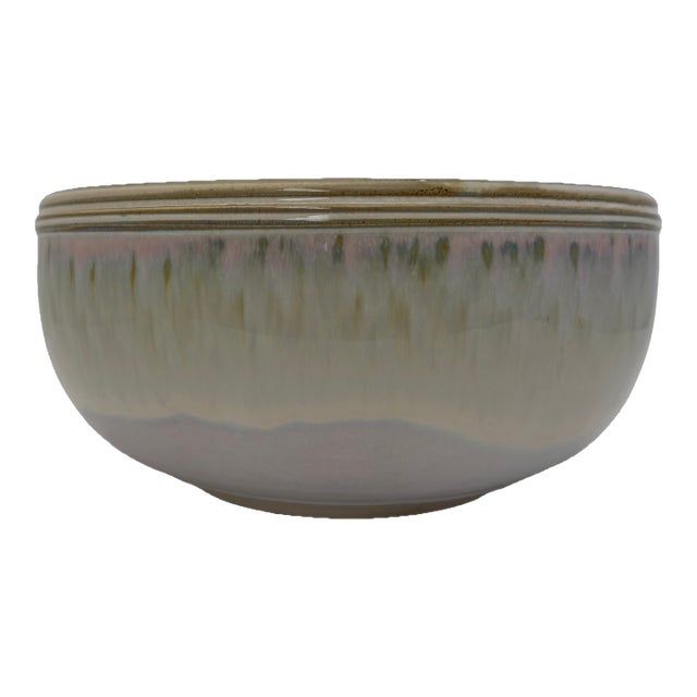 Vintage Don Herron Signed Studio Pottery Bowl – Texas Art Pottery For Sale