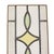 Art Deco Geometric Stained Glass Window, Set of 2 For Sale - Image 8 of 18